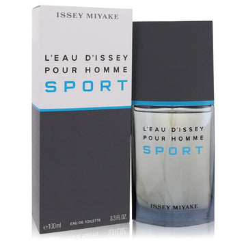 L'eau D'Issey Pour Homme Sport by Issey Miyake Eau De Toilette Spray 3.4 oz for Men