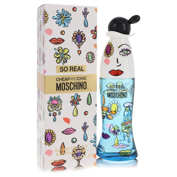 Cheap & Chic So Real by Moschino Eau De Toilette Spray 3.4 oz for Women