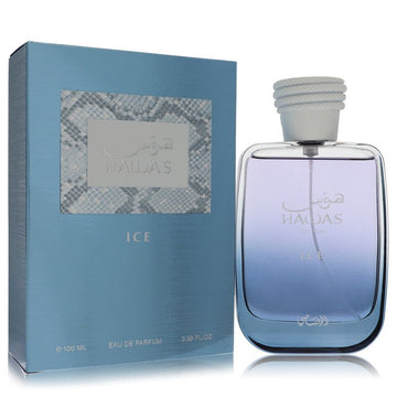 Hawas Ice by Rasasi Eau De Parfum Spray 3.3 oz for Men