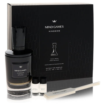 Mind Games Kingside by Mind Games Gift Set -- 3.4 oz Extrait De Parfum Spray + Two 0.10 Mini EDP Travel Size + Testing Papers for Men