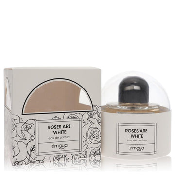 Afnan Zimaya Roses Are White by Afnan Eau De Parfum Spray (Unisex) 3.4 oz for Women