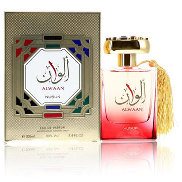Alwaan by Nusuk Eau De Parfum Spray (Unisex) 3.4 oz for Women