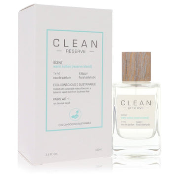 Clean Reserve Warm Cotton by Clean Eau De Parfum Spray 3.4 oz for Women - Perfume Maximum