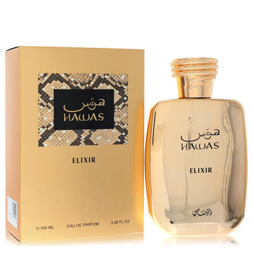Hawas Elixir by Rasasi Eau De Parfum Spray (Unisex) 3.4 oz for Men