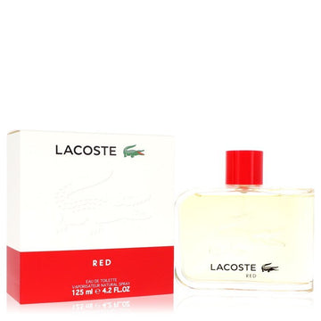 Lacoste Red Style In Play by Lacoste Eau De Toilette Spray (New Packaging) 4.2 oz for Men - Perfume Maximum