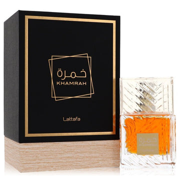 Lattafa Khamrah by Lattafa Eau De Parfum Spray (Unisex) 3.4 oz for Men - Perfume Maximum