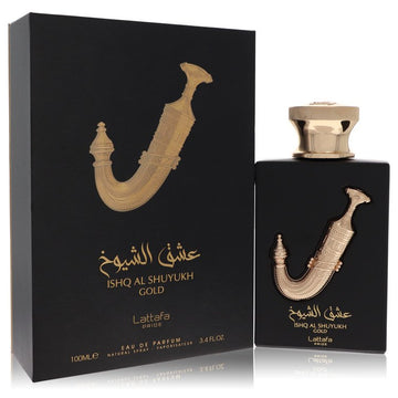 Lattafa Pride Ishq Al Shuyukh Gold by Lattafa Eau De Parfum Spray (Unisex) 3.4 oz for Men - Perfume Maximum
