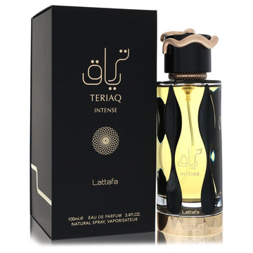 Lattafa Teriaq Intense by Lattafa Eau De Parfum Spray (Unisex) 3.4 oz for Men