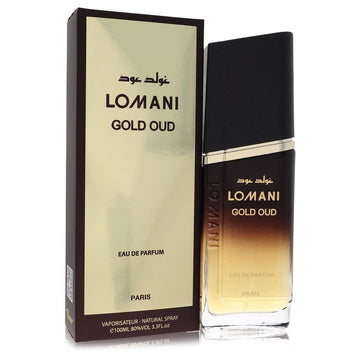 Lomani Gold Oud by Lomani Eau De Parfum Spray 3.3 oz for Men - Perfume Maximum