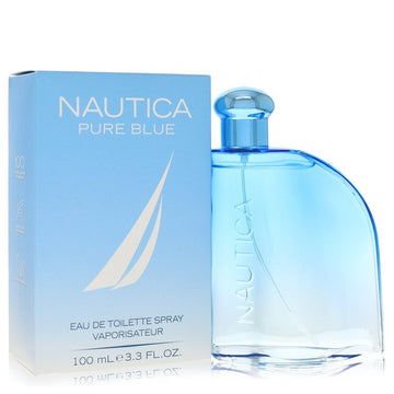 Nautica Pure Blue by Nautica Eau De Toilette Spray 3.3 oz for Men