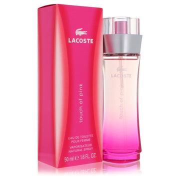 Touch of Pink by Lacoste Eau De Toilette Spray 1.6 oz for Women - Perfume Maximum