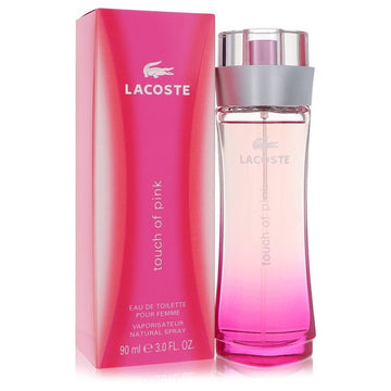 Touch of Pink by Lacoste Eau De Toilette Spray 3 oz for Women - Perfume Maximum