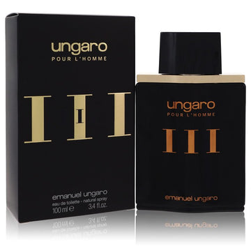 Ungaro Iii by Ungaro Eau De Toilette Spray (New Packaging) 3.4 oz for Men
